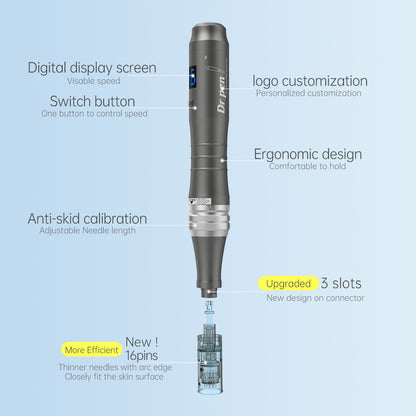 Wireless Mode Electric Micro-Needle Beauty Device