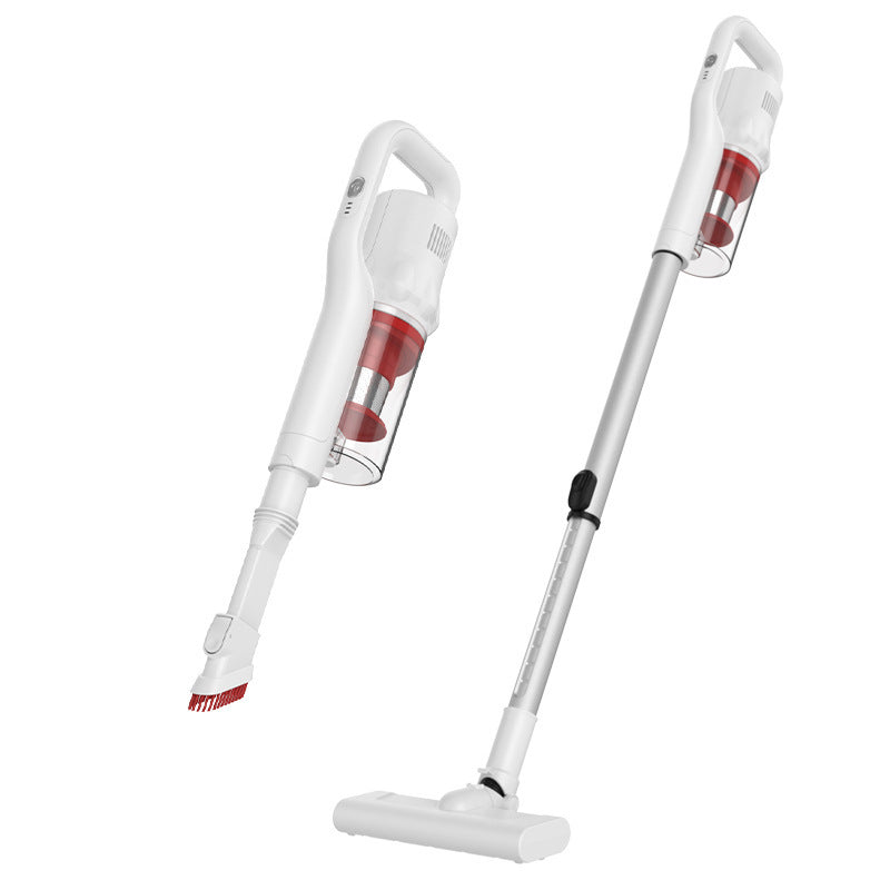 Cordless Handheld Vacuum Cleaner showing portable design with dual function for dry cleaning.