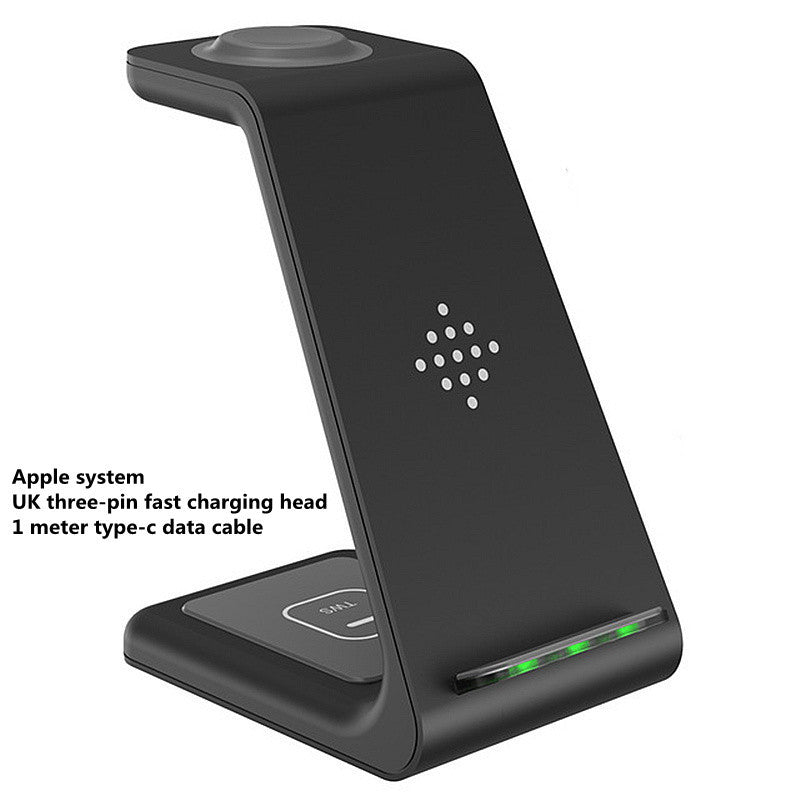 3 In 1 Fast Charging Station Wireless Charger 