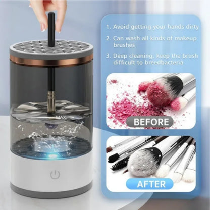 Makeup Brush Cleaner Automatic Rotating Makeup Brush
